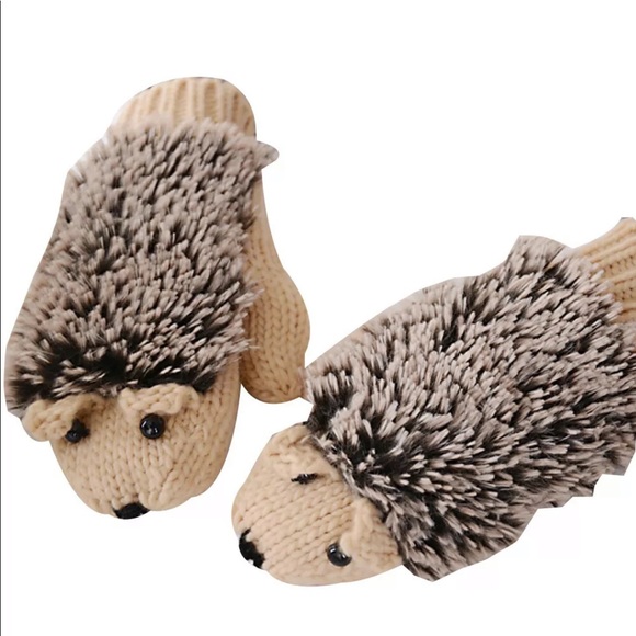 🧤Hedgehog mittens BRAND NEW 🧤 - Picture 2 of 2